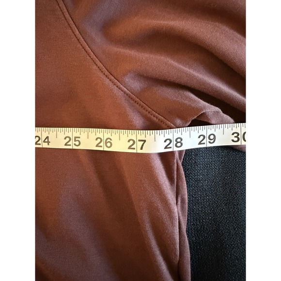 UNTUCKit Mens Long Sleeve Performance Polo Shirt XXL Stretch Fit Fall Burgundy - Picture 5 of 8